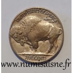 UNITED STATES - KM 134 - 5 CENTS 1914 - Philadelphia - BUFFALO