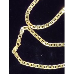 18 KARAT GOLDKETTE - MARINE MESH