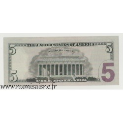 VEREINIGTE STAATEN VON AMERIKA - 5 DOLLAR 2017 - Abraham Lincoln - Replica für Kino