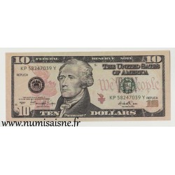 VEREINIGTE STAATEN VON AMERIKA - 10 DOLLAR 2017 - Alexander Hamilton - Replica für Kino