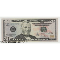 VEREINIGTE STAATEN VON AMERIKA - 50 DOLLAR 2017 - Ulysses S. Grant - Replica für Kino