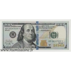 ÉTATS-UNIS - 100 DOLLAR 2017 - Benjamin Franklin - Réplique pour le cinéma