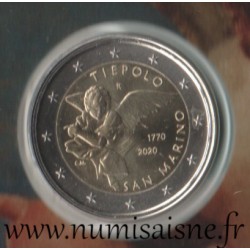 SAN MARINO - 2 EURO 2020 - 250 Years of the Death of Giambattista Tiepolo