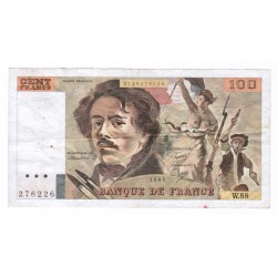 FAY 69/8b - 100 FRANCS DELACROIX  - TYPE 1978 MODIFIE - 1984 - PICK 154b