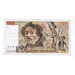 FAY 69/04 a - 100 FRANCS DELACROIX - 1980 - PICK 154