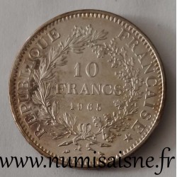 FRANCE - KM 932 - 10 FRANCS 1965 - TYPE HERCULE