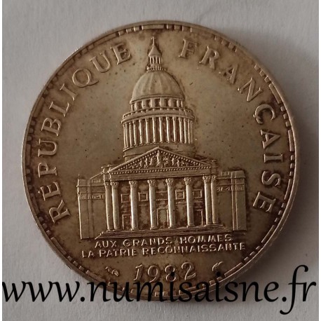 GADOURY 898 - 100 FRANCS 1982 - TYPE PANTHEON - KM 951.1