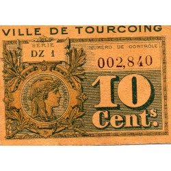 County 59 - TOURCOING - 10 CENTS - UNDATED