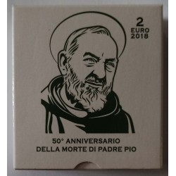VATICAN - 2 EURO 2018 - 50th Anniversary of the death of Padre Pio