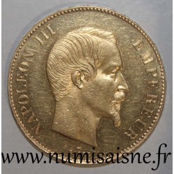 GADOURY 1135 - 100 FRANCS 1858 A - Paris - OR - TYPE NAPOLEON III -  KM 786