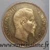 GADOURY 1135 - 100 FRANCS 1858 A - Paris - OR - TYPE NAPOLEON III -  KM 786