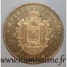 FRANCE - KM 786 - 100 FRANCS 1858 A - Paris - GOLD - TYP NAPOLEON III