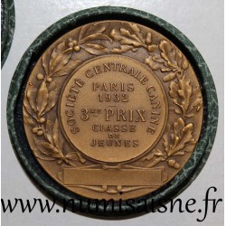 MEDAL - 75 - PARIS - CENTRALE CANINE SOCIETY - 1932 - 3rd prize