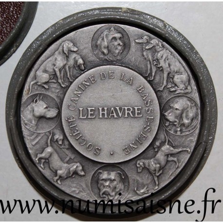 MEDAL - 76 - LE HAVRE - DOGS SOCIETY OF THE LOWER-SEINE