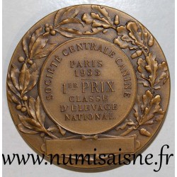 MEDAILLE - 75 - PARIS - ZENTRALE HUNDEGESELLSCHAFT - 1933 - 1. preis