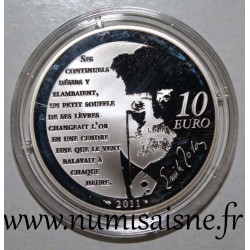 FRANCE - KM 1829 - 10 EURO 2011 - NANA BY EMILE ZOLA