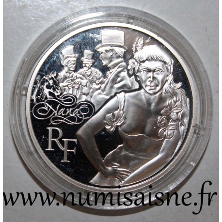 FRANCE - KM 1829 - 10 EURO 2011 - NANA BY EMILE ZOLA - SECOND HAND