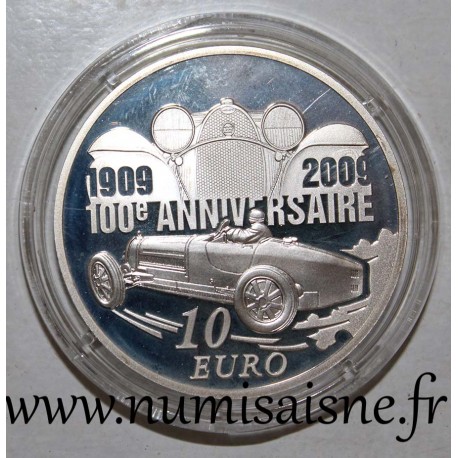 FRANCE - KM 1606 - 10 EURO 2009 - 100 YEARS OF BUGATTI - SECOND HAND