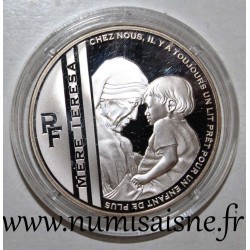 FRANCE - KM 1695 - 10 EURO 2010 - 100 YEARS OF THE BIRTH OF MOTHER TERESA - SECOND HAND