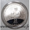 FRANCE - KM 1695 - 10 EURO 2010 - 100 YEARS OF THE BIRTH OF MOTHER TERESA - SECOND HAND