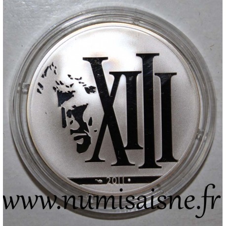 FRANCE - KM 1835 - 10 EURO 2011- Comic heroes - XIII - SECOND HAND