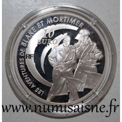 FRANCE - KM 1717 - 10 EURO 2010 - Comic heroes - Blake et Mortimer - SECOND HAND