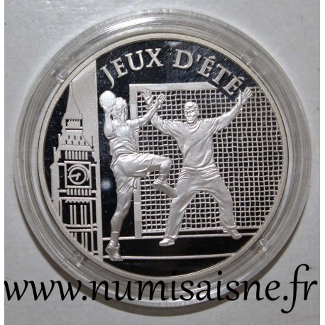 FRANCE - KM 1720 - 10 EURO 2010 - SUMMER GAMES - HANDBALL - SECOND HAND