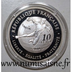 FRANCE - KM 1720 - 10 EURO 2010 - SUMMER GAMES - HANDBALL - SECOND HAND