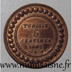 TUNISIE - KM 235 - 5 CENTIMES 1907 A - Muhammad al-Nasir - Protectorat français