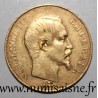 FRANCE - KM 785 - 50 FRANCS 1856 A - Paris - GOLD - NAPOLEON III