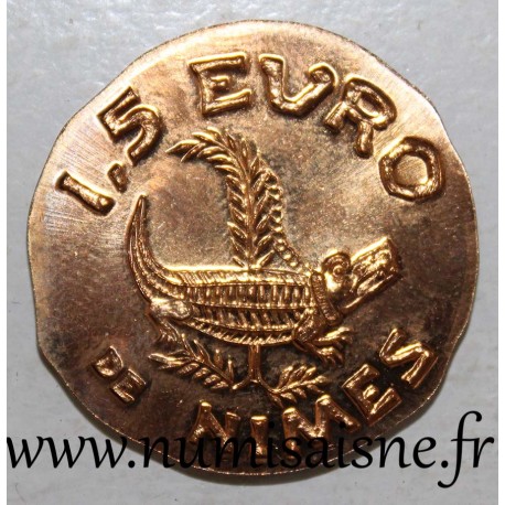 30 - GARD - NIMES - EURO DES VILLES - 1.5 EURO 1997 - FERIA