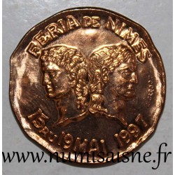 FRANKREICH - Komitat 30 - GARD - NIMES - EURO DER STÄDTE - 1.5 EURO 1997 - FERIA