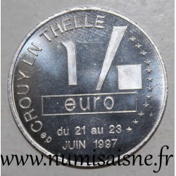 FRANCE - County 60 - OISE - CROUY EN THELLE - EURO OF CITIES - 1 EURO 1997