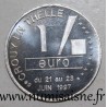 FRANKREICH - Komitat 60 - OISE - CROUY EN THELLE - EURO DER STÄDTE - 1 EURO 1997