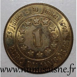 SCOUTS OF FRANCE - 1 EURO 1997 OF JAMBOREE