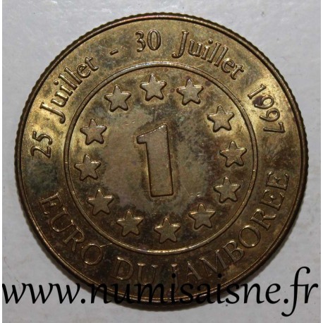 SCOUTS OF FRANCE - 1 EURO 1997 OF JAMBOREE