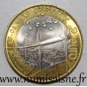 FRANCE - County 12 - MILLAU - EURO OF CITIES - 1 EURO 1997 - Windmill and viaduct