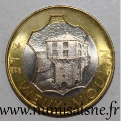 FRANCE - County 12 - MILLAU - EURO OF CITIES - 1 EURO 1997 - Windmill and viaduct