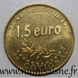 83 - COTIGNAC - EURO DES VILLES - 1 EURO 1997