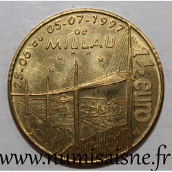 12 - MILLAU - EURO DES VILLES - 2 EURO 1997 - Beffroi et Viaduc
