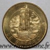 FRANKREICH - Komitat 12 - MILLAU - EURO DER STÄDTE - 1 EURO 1997 - Glockenturm und Viadukt