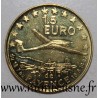 FRANCE - County 83 - FAYENCE - EURO OF CITIES - 1.5 EURO 1997 - Airplane