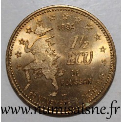 FRANCE - County 34 - POUSSAN - EURO OF CITIES - 1.5 ECU 1994 - TELETHON