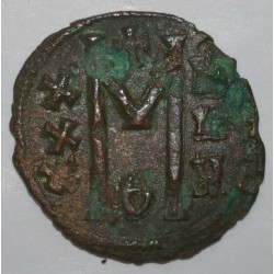 821 - 829 - MICHEL II ET THEOPHILE - FOLLIS - CONSTANTINOPLE - TRES BEAU +