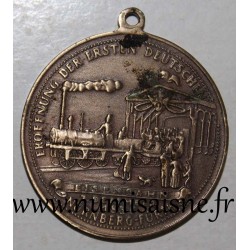 GERMANY - MEDAL - 150 YEARS OF THE RAILWAY 1835 - 1985