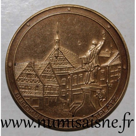 GERMANY - MEDAL - 20 YEARS OF BAUR SHIPPING