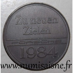 GERMANY - MEDAL - PORSCHE 956 - TOWARDS NEW GOALS - 1984