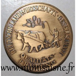 GERMANY - MEDAL - AGRICULTURAL SOCIETY - 1972