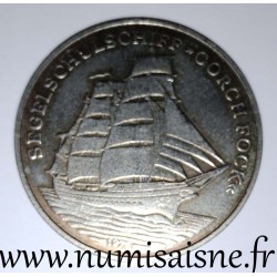 GERMANY - MEDAL - SEEFAHRT IST NOT - BOAT SCHOOL - GORCH FOCK - 1976