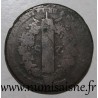 Gad 25 - CONSTITUTION - 2 SOLS FRANCOIS - 1792 A - Paris